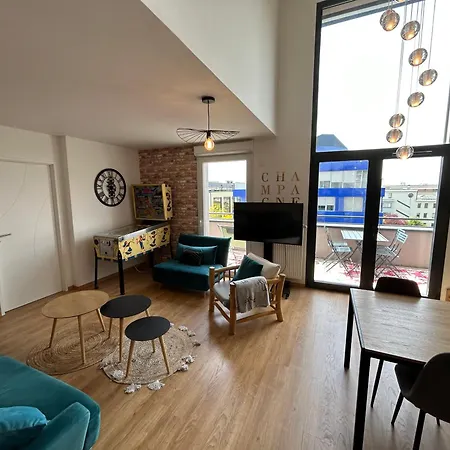 Splendide Le Loft Gare Centre-ville דירה *