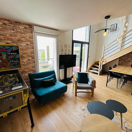 Splendide Le Loft Gare Centre-ville ריימס